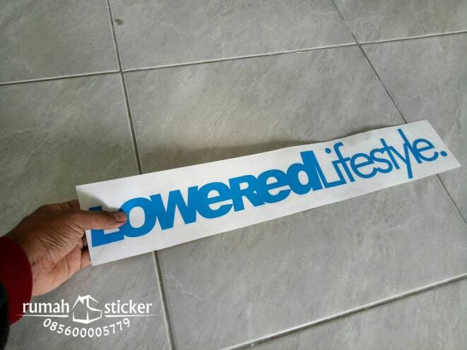 Sticker Stiker Cutting Mobil Jdm Style Lowered Lifestyle Lazada Indonesia