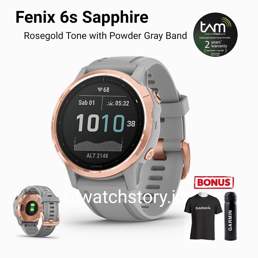 Jual Garmin Fenix 6 Sapphire Terbaru | Lazada.co.id