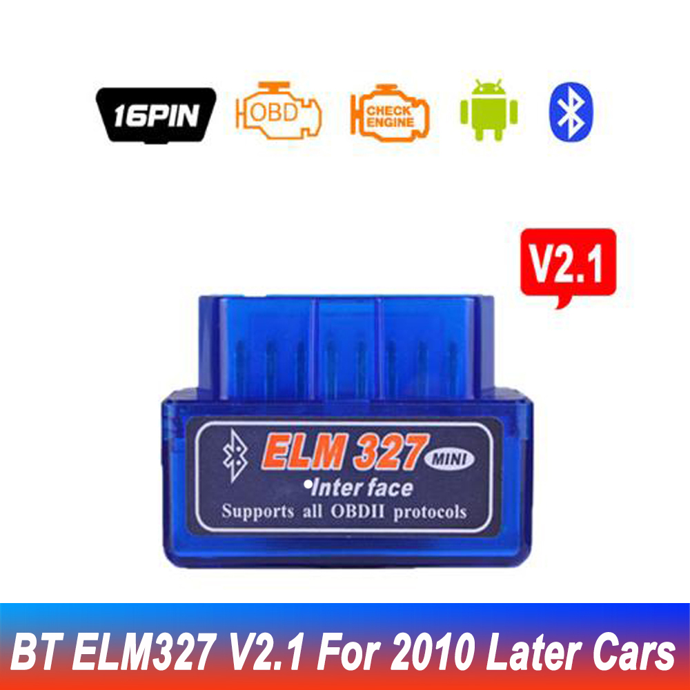 Autofun elm327 v2 1 alat diagnostik mobil bluetooth pembaca kode obd2