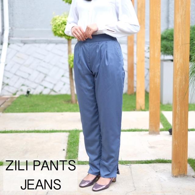 COD] Bawahan Muslimah ZILI Pants (jeans 