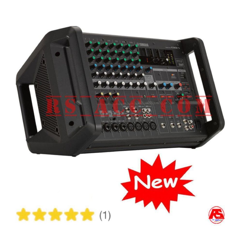 Professional Power Mixer Yamaha Emx 5 ( 12 Channel ) Original | Lazada ...