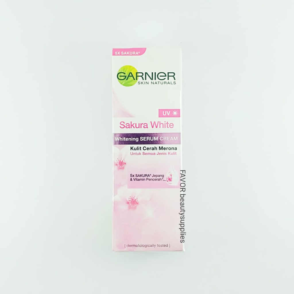 garnier sakura white uv day cream