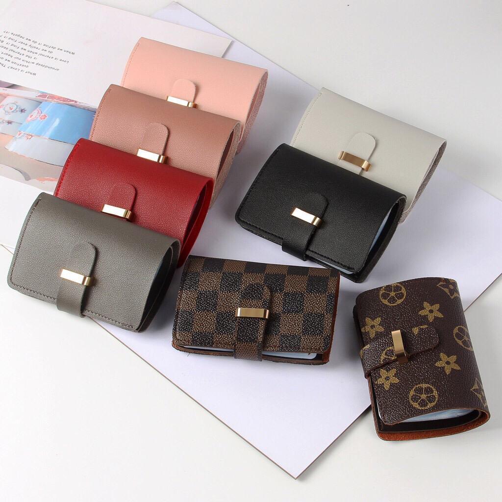 OSM - D090 Dompet Kartu LV Lidah / Dompet Kartu Multi Fungsi / Dompet Import Batam