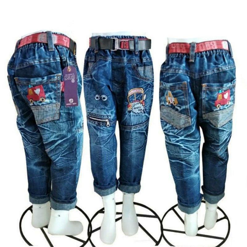 PROMO Celana Jeans Anak 1-6 Tahun Panjang Timang