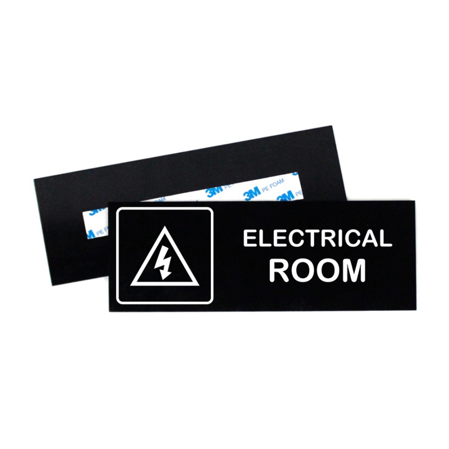 Unik Jual electrical room signage board - high voltage sign - papan