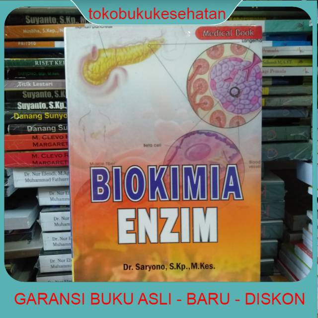 BUKU ORIGINAL Biokimia Enzim SARYONO NUHA MEDIKA | Lazada Indonesia