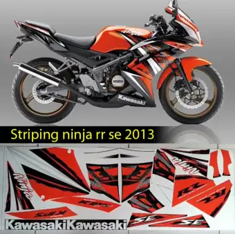 Striping Sticker Ninja Rr Se 2013 Orange Printing Bisa Cod