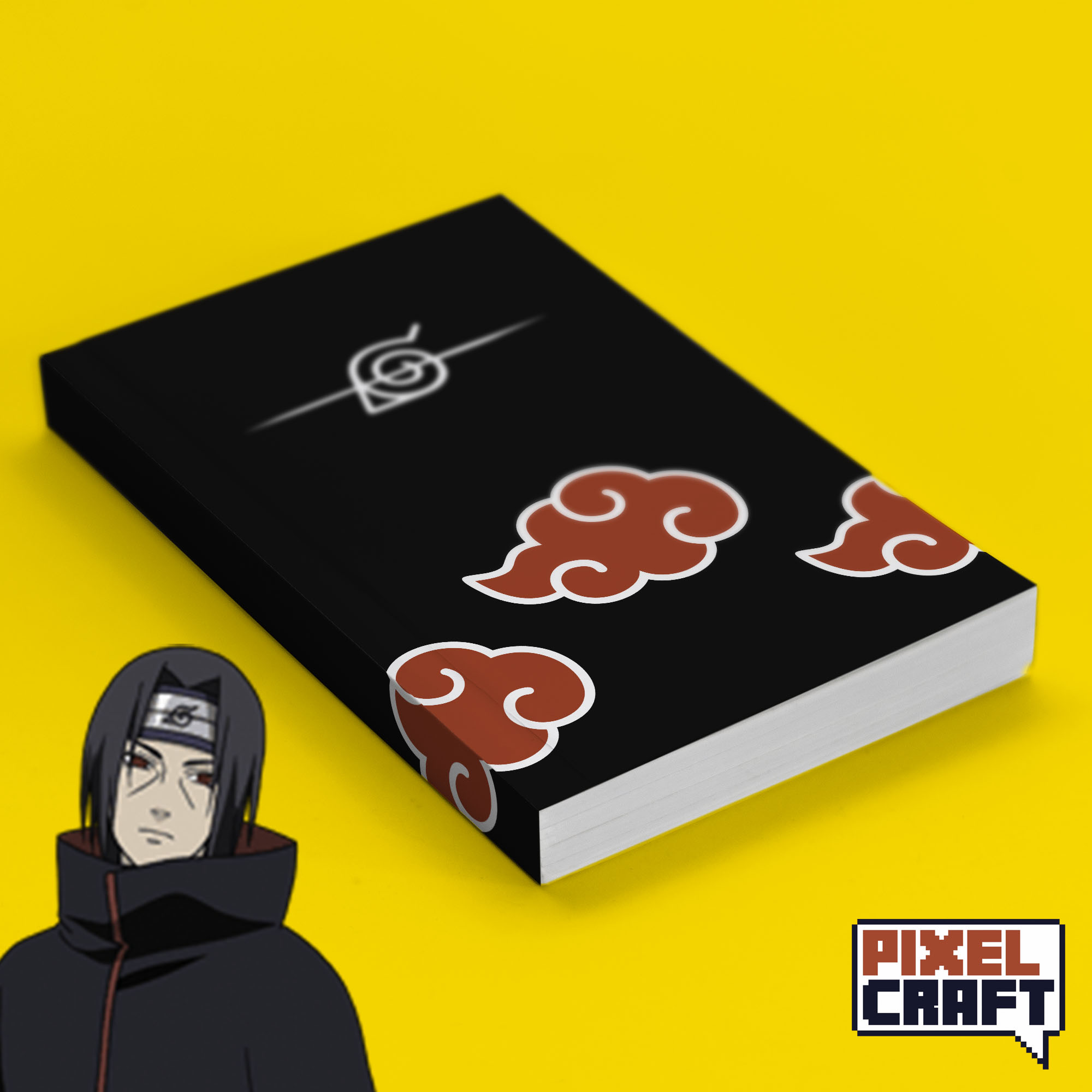 Pocket Note Anime Naruto Motif Uchiha Itachi Softcover A6 Buku Tulis ...