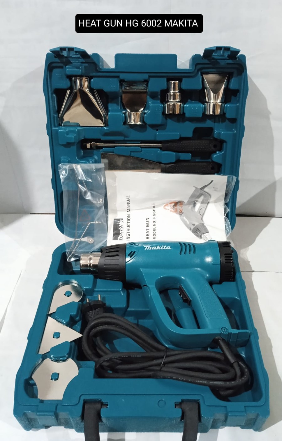 OBRAL MAKITA Heat Gun Hot Gun Hot Air Blower HG6002 HG 6002 Makita