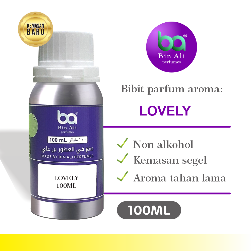 Bibit Parfum Aroma Lovely 100ml SEGEL- BinAli | Lazada Indonesia