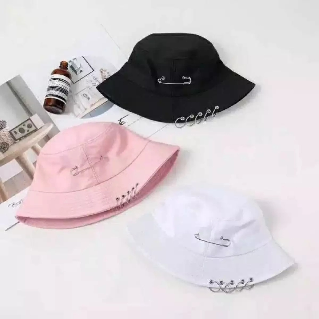 Topi Tiktok Topi Bucket hat Kpop ring 