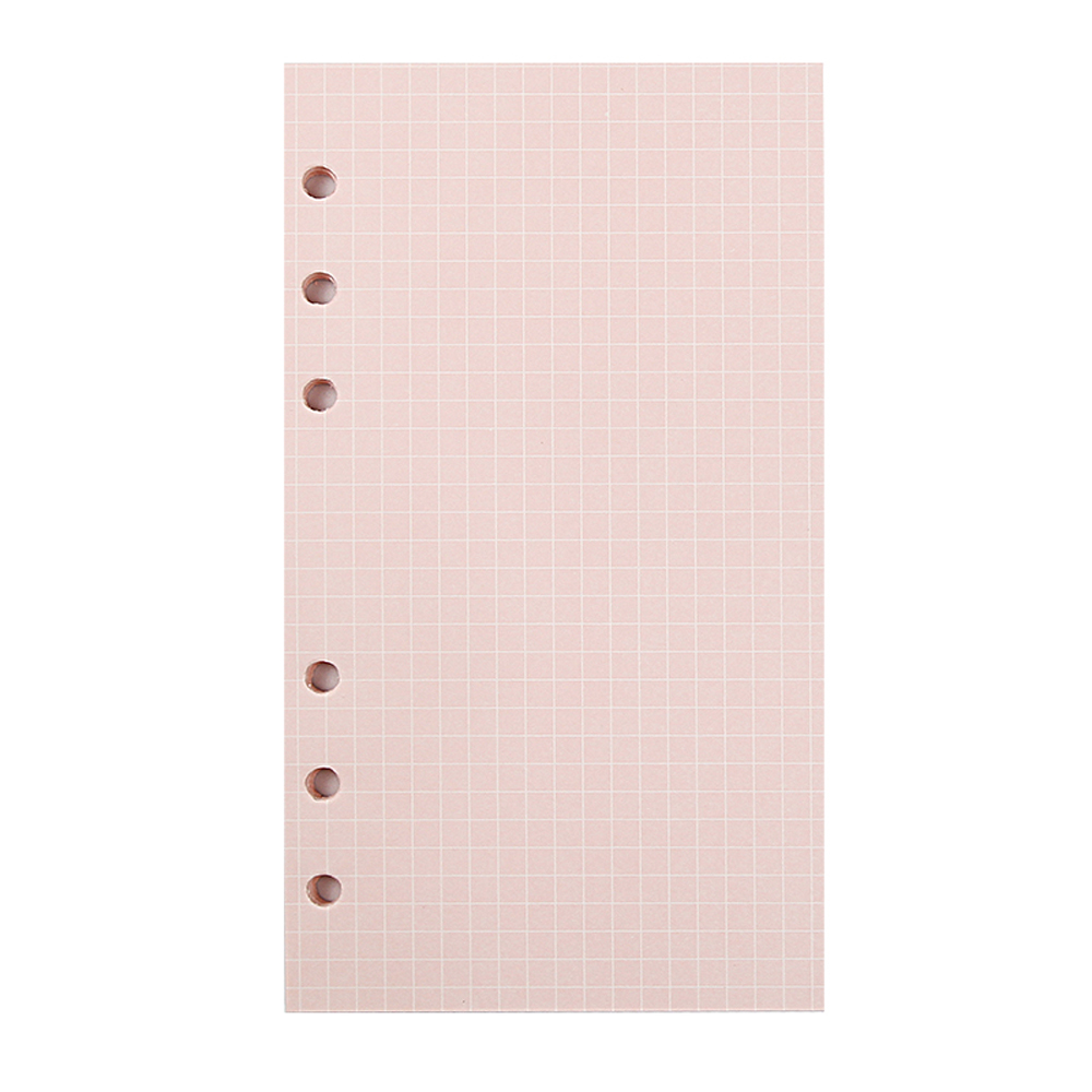 RUNAWAY Purple A5 A6 Monthly Weekly 40 Sheets Notebook Paper Binder Inside Page Loose Leaf Paper Refill Paper Refill