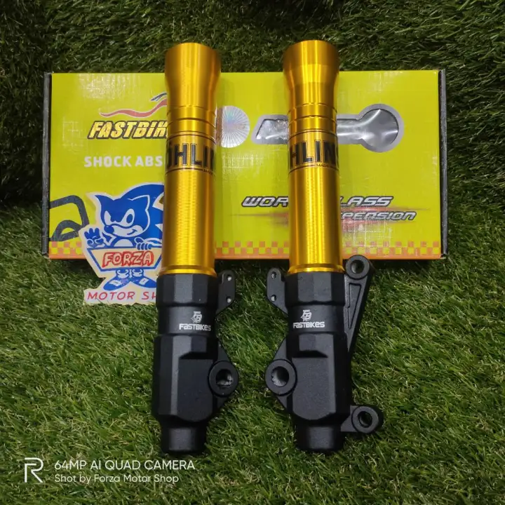 Tabung Shock Depan Usd Bottom Shock Beat Scoopy Vario 125 150 Model Ohlins All New Old Forza Variasi Lazada Indonesia