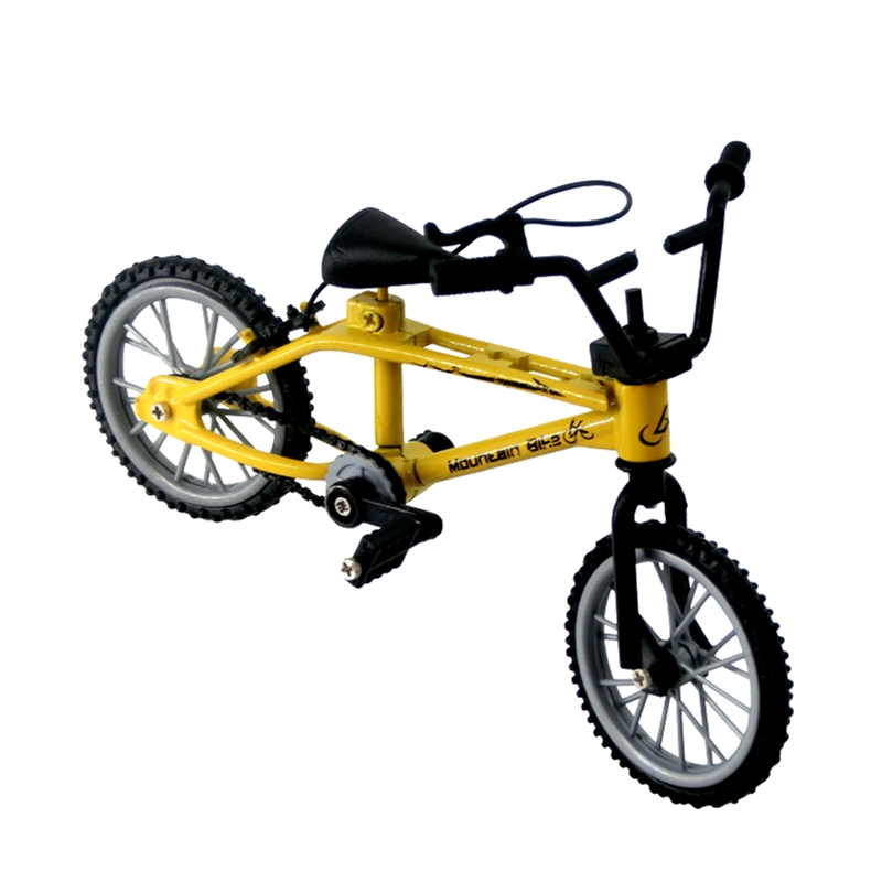 Alloy Mini Mountain Bike Bicycle Model for 1/10 RC Crawler Axial SCX10 Traxxas TRX4 D90 Tamiya CC01 Decoration