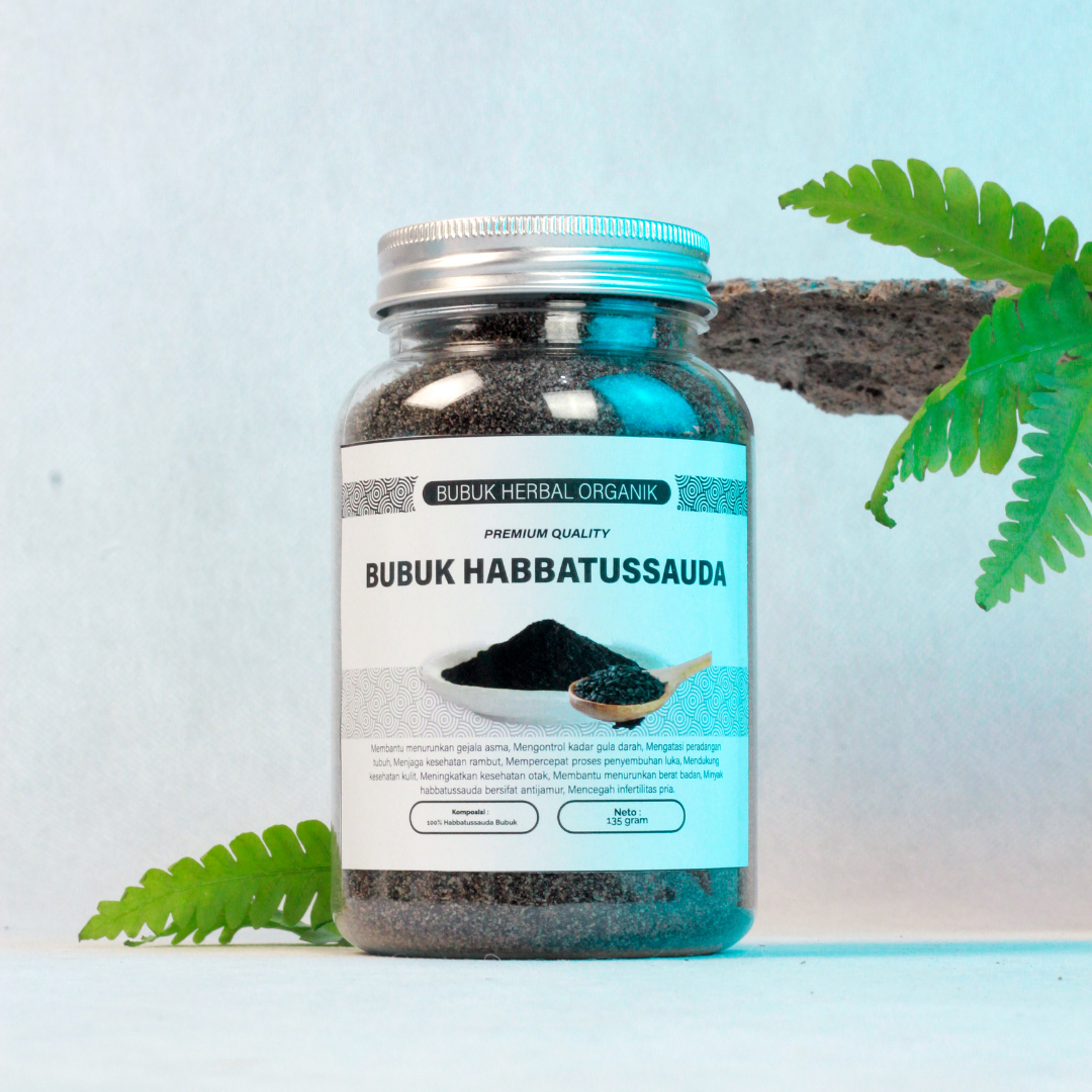 JINTEN HITAM/HABATUSSAUDAH HERBAL BUBUK TANPA CAMPURAN KEMASAN 135 GRAM ...
