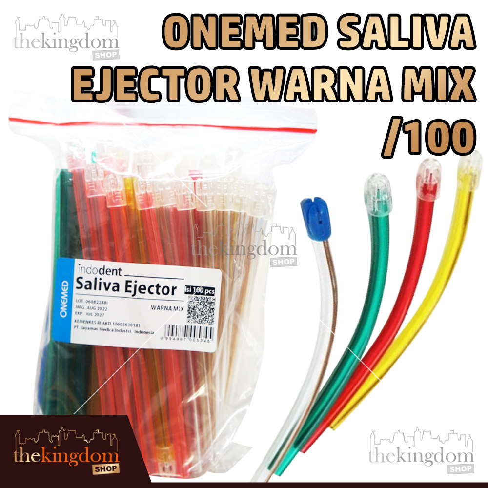 Onemed Saliva Ejector Warna Mix /100 Selang Penghisap Air Liur Lazada
