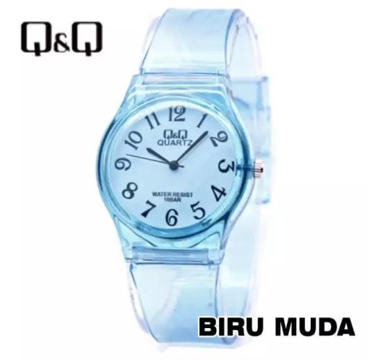 LAZWATCH Jam Tangan Q&Q Geneva Transparan Jelly