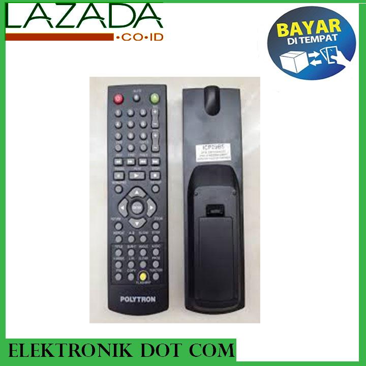 POLYTRON remote Dvd Player Original - HITAM