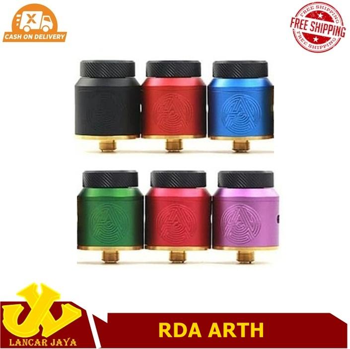 LJ - Atomizer RDA ART 24 mm Rda Rokok Premium Quality Clone Vape Vapor Vaporizer - Random Colour LJ - Atomizer RDA ART 24 mm Rda Rokok Premium Quality Clone Vape Vapor Vaporizer - Random Colour