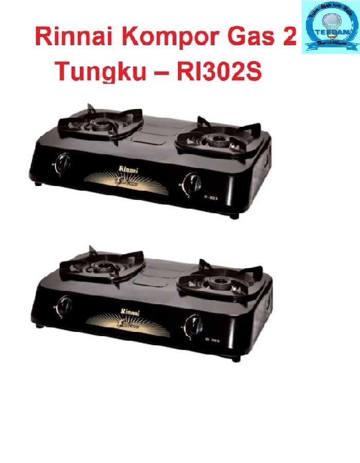 Rinnai Kompor Gas 2 Tungku RI 302S / 302S - Bubble Wrap | Lazada Indonesia