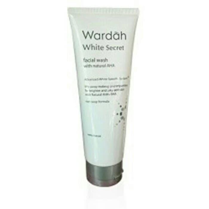 Wardah White Secret Facial Wash With Aha 100 Ml