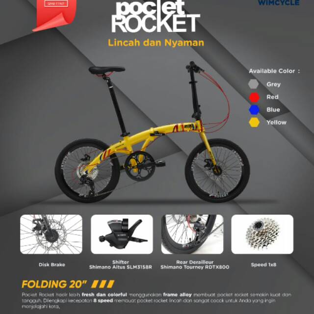 pocket rocket stroller