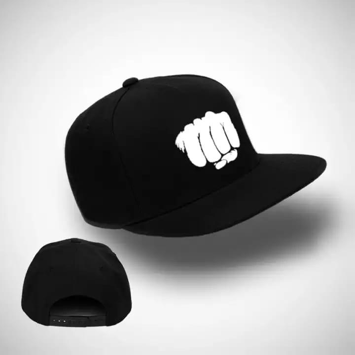 Topi Snapback One Punch Man White Premium