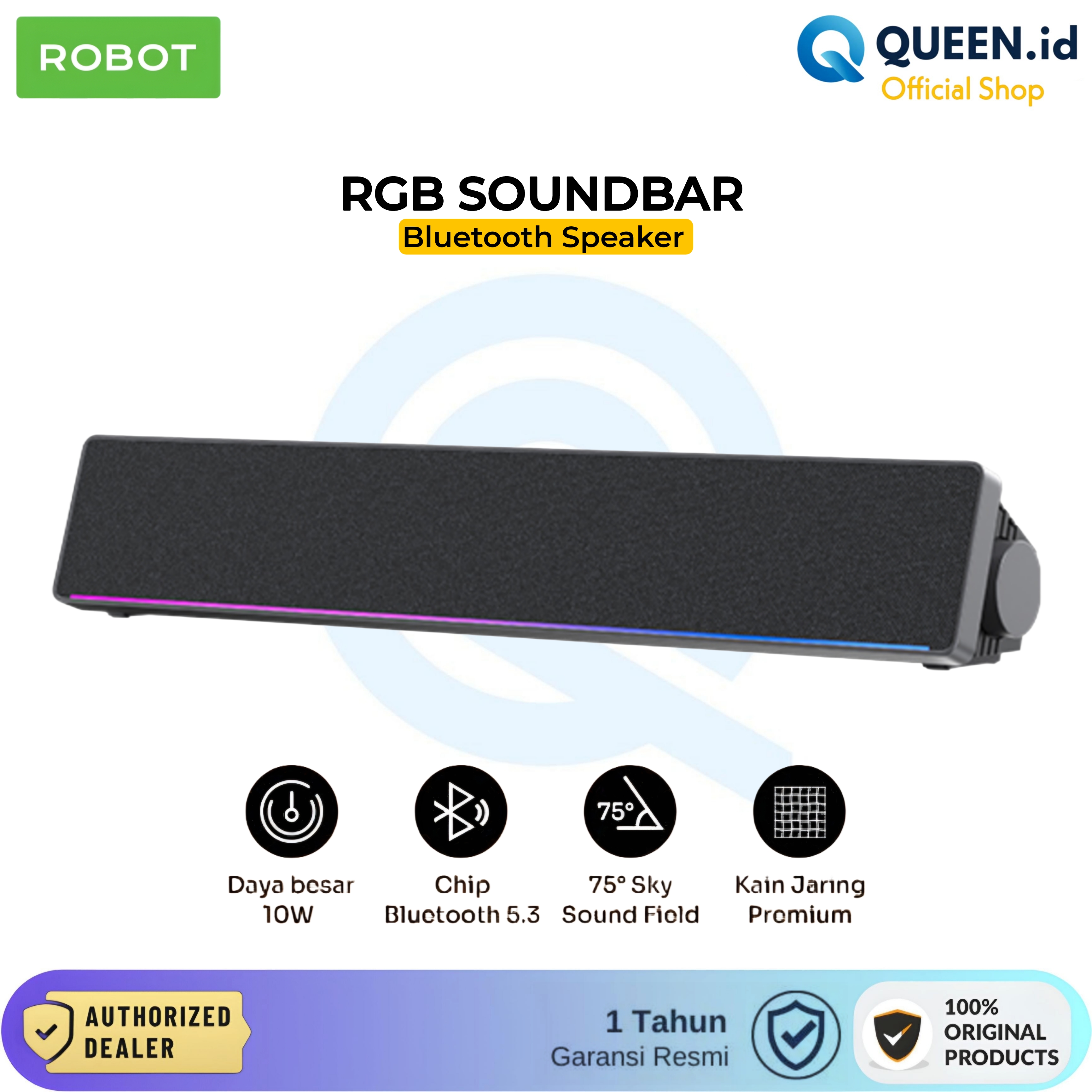 ROBOT RB680 Soundbar Wireless Bluetooth Speaker Sky Sound