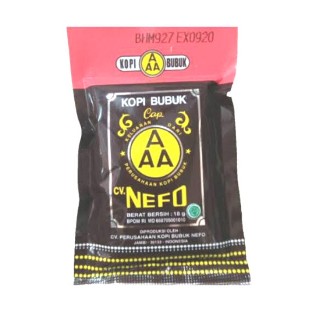 Paket 20 Kopi Jambi Cap Nefo Aaa 18g Lazada Indonesia