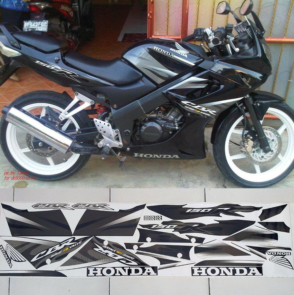 Sticker Striping Honda Cbr Old Hitam 2007 Cutting Tahan Vernis Laminasi Glosy Lazada Indonesia