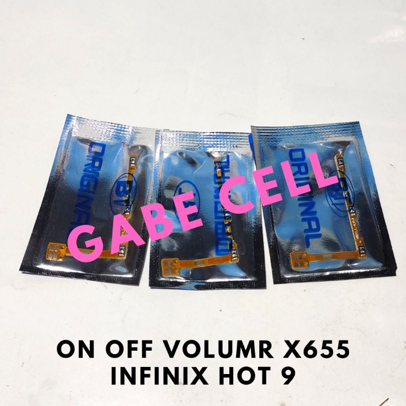 FLEXIBLE TOMBOL ON OFF VOLUME X655 INFINIX HOT 9 | Lazada Indonesia