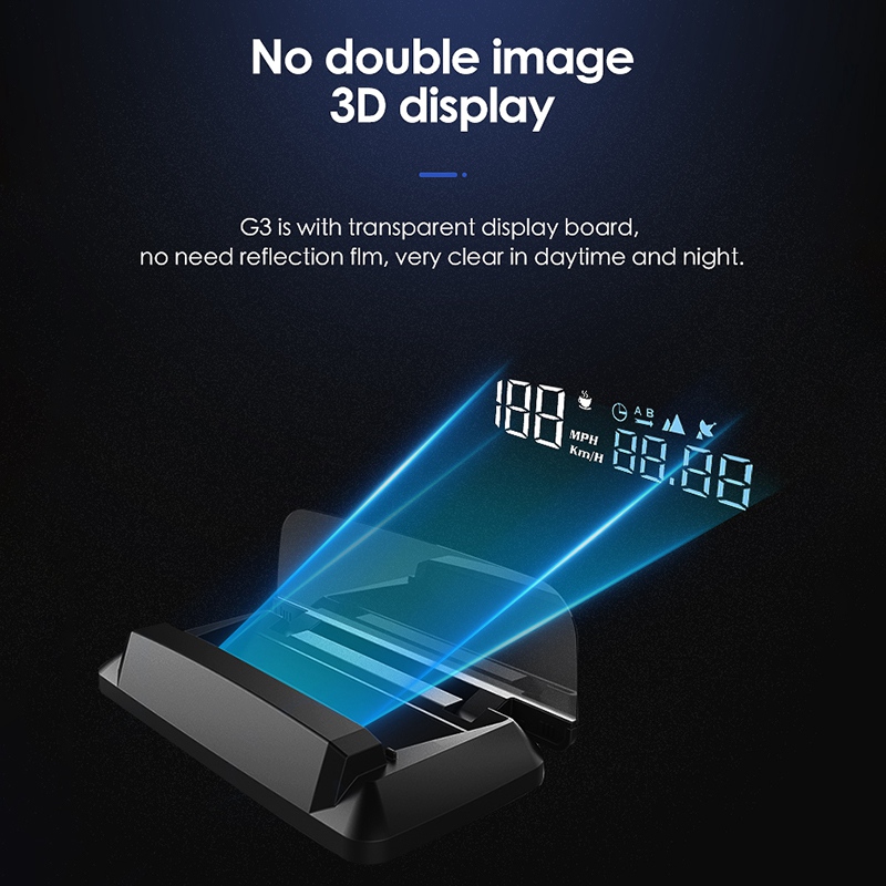 SMZhomeone Head Up Display Auto | GPS Tachometer Projektor | Automatische Helligkeit