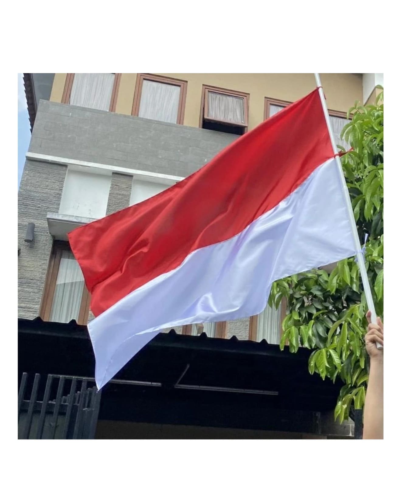 Bendera Merah Putih BENDERA KAIN 60x90cm 80x120cm/Bendera Dirgahayu RI ...