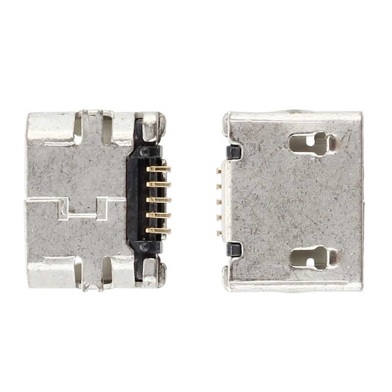 10 Pcs Spare Parts Type B Micro USB Female Jack Connector Port Socket