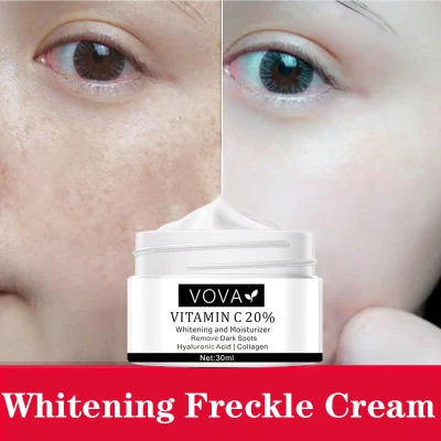 【Fillurb】30ML VOVA Vitamin Intensive Whitening Cream Freckles Dark Spots Fine Lines And Lightening Cream Deep Repair Moisturizing Brightening Skin Whitening Cream(Fast Delivery)