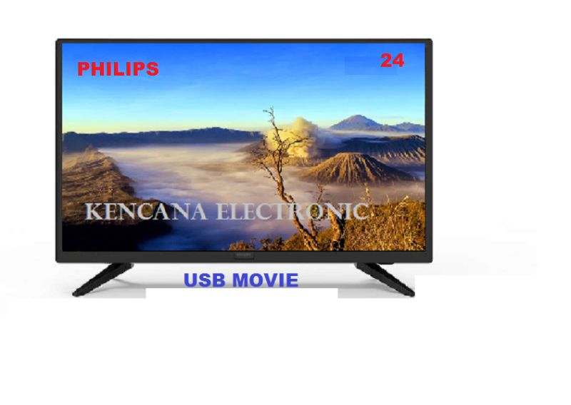 Philips 24PHA4003S Televisi LED TV- USB MOVIE FREE ONGKIR &Khusus JABODETABEK