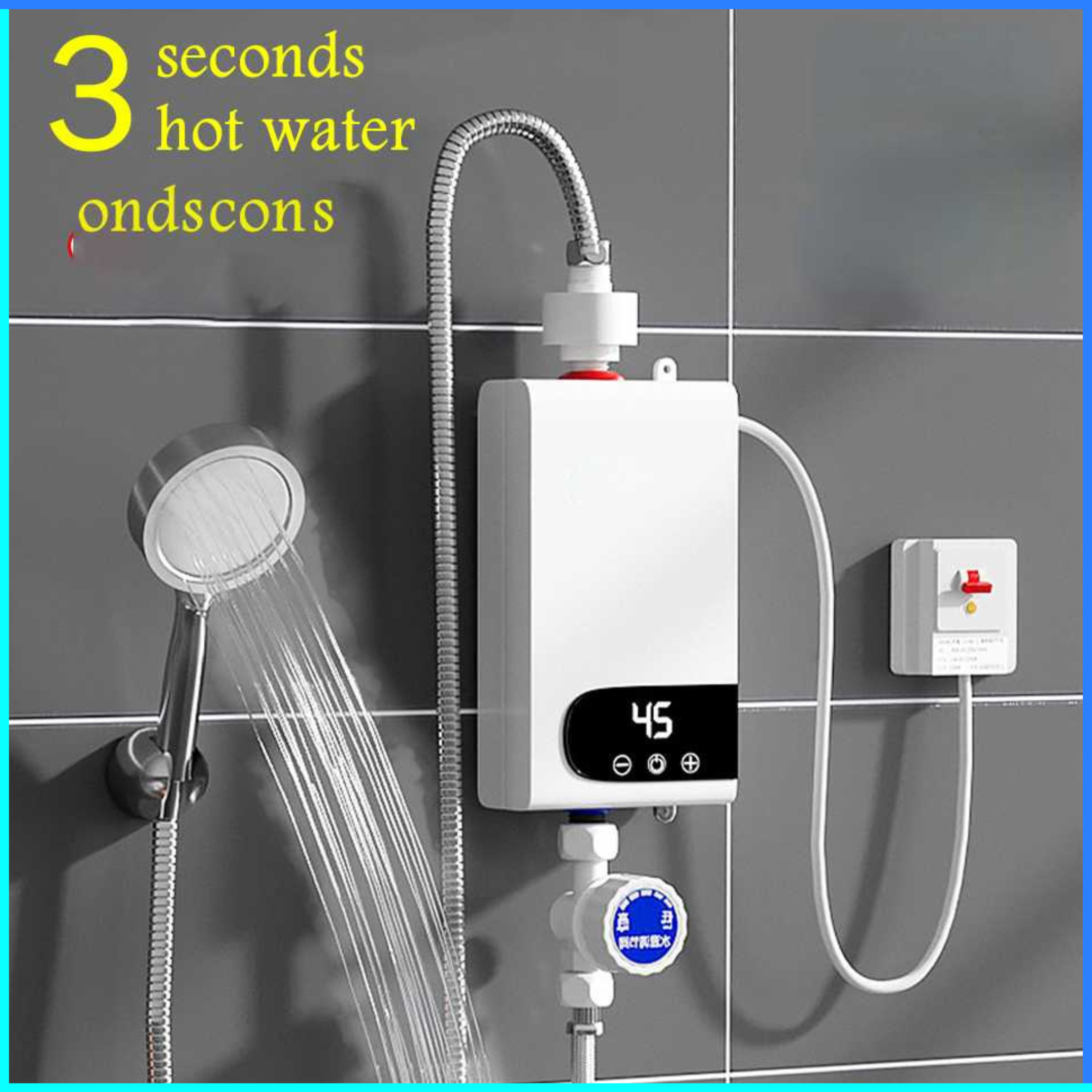 COD SHARB Pemanas Air Listrik Water Heater SUS Heating System