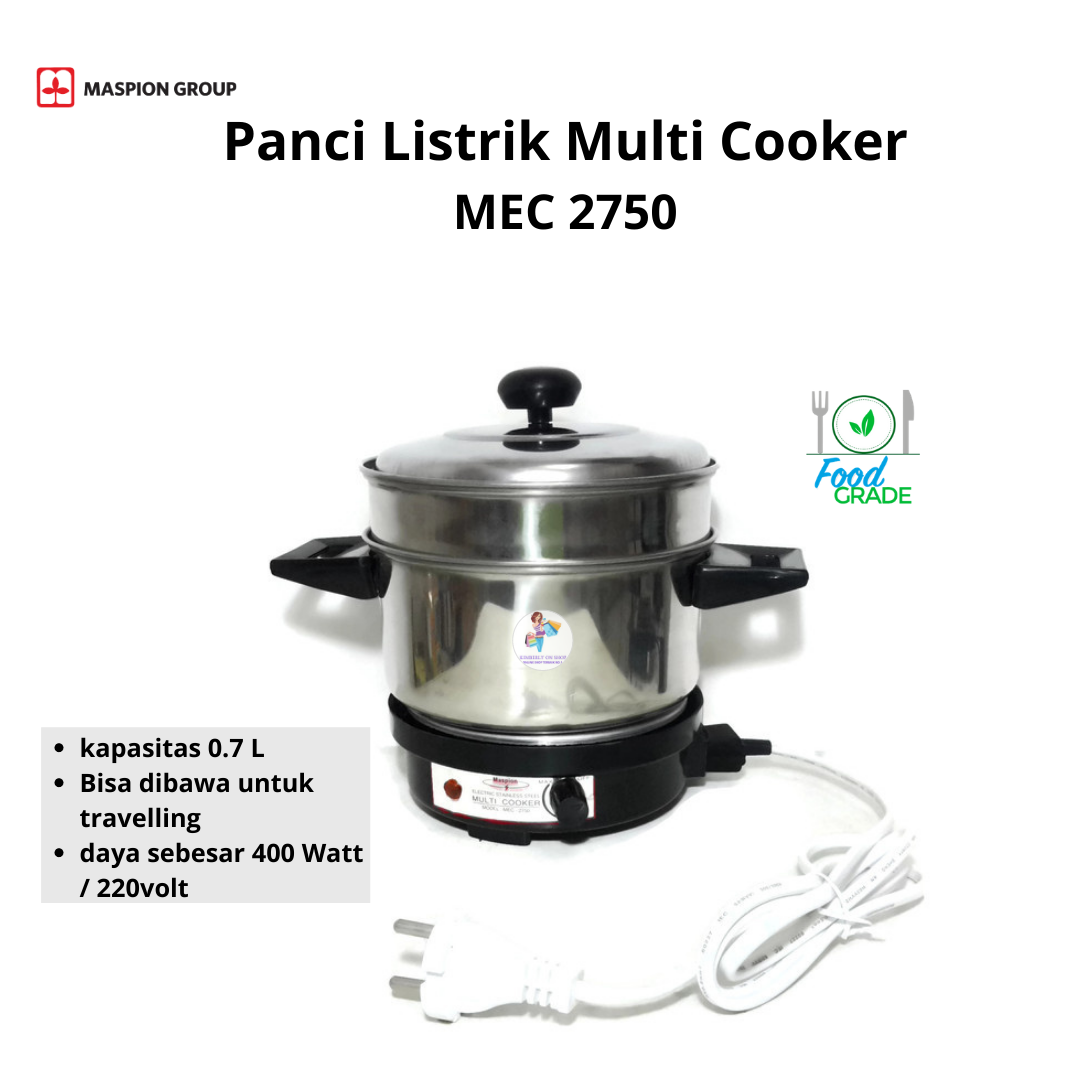 Maspion multi 2025 cooker mec 2750