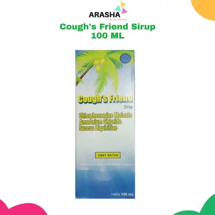P Obat Batuk Coughs Friend Sirup Cap Pohon Kelapa 100 Ml Lazada Indonesia