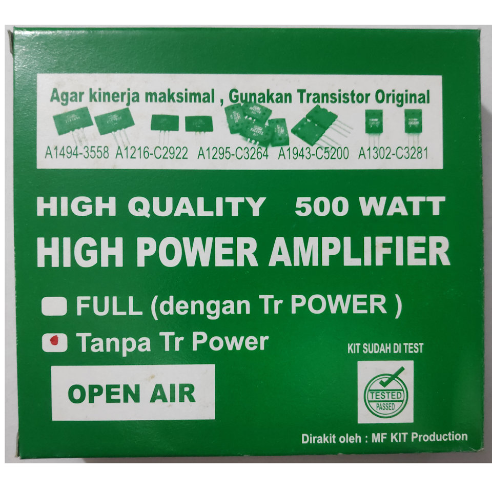 Kit Open Air - 500 Watt High Power Amplifier Module | Lazada Indonesia