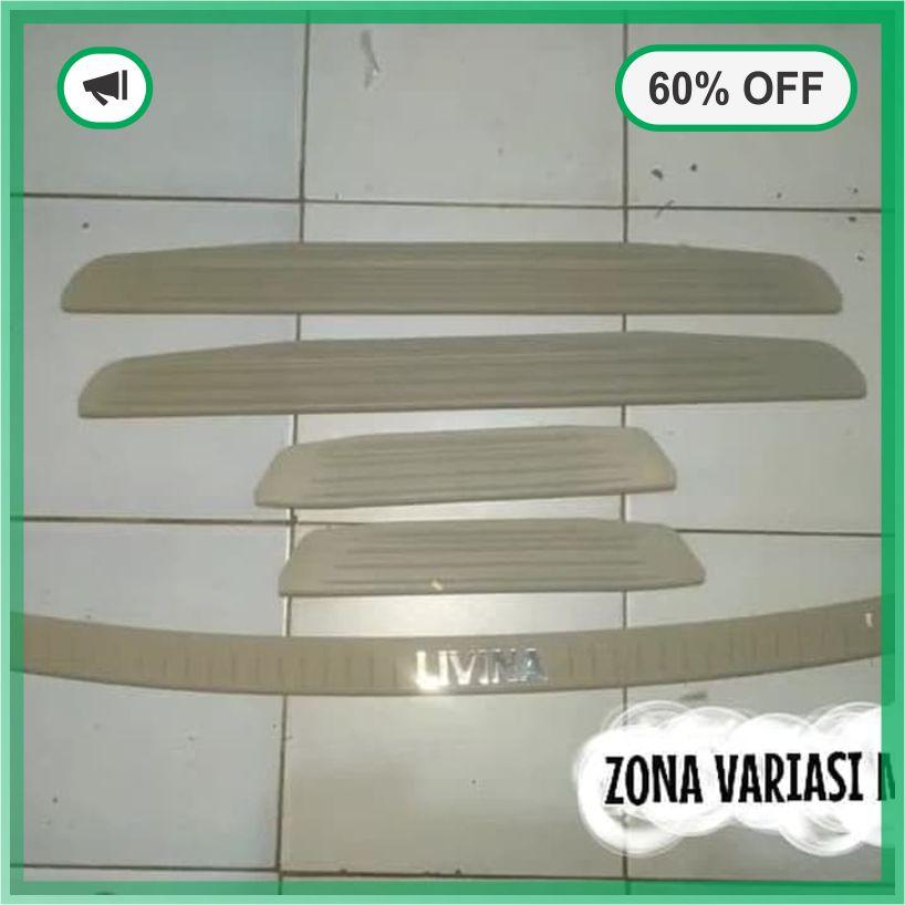 TERMURAH - PAKET Sill Plate sillplate samping dan belakang Grand Livina Krem - HARGA PROMO