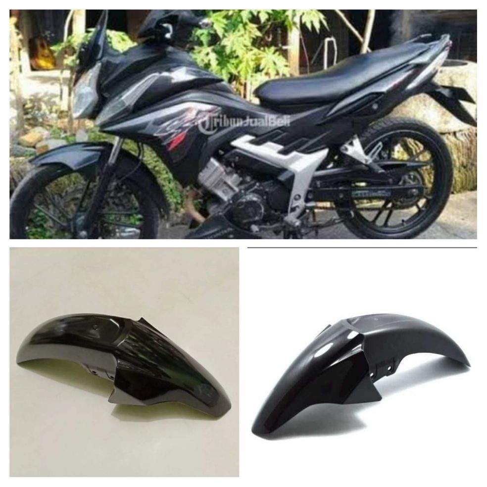 Spakbor Depan Honda CS1 Hitam Spakbor Depan Variasi Modifikasi Motor Universal Lazada Indonesia