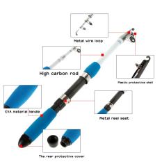 1.8 M Superhard Ultralight Profesional Karbon Teleskopik Pancing Kuat Casting Fishing Rod Sangat Sensitif-Intl