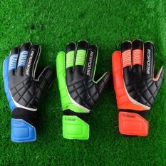 1 Pair Ukuran 9 Top LaTeX Football Kiper Sarung Tangan Kualitas Barang Gerakan Pria 2016 Baru Sarung Tangan Lateks Bola Sepak Bola Profesional Sarung Tangan-Intl