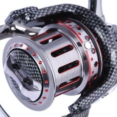 10000 SIZE Big Full Metal Spinning Reel Fishing Tackle Lure with Exchangeable Handle - intl