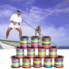 100M Benang Kepang untuk Memancing di Laut Super kuat Dyneema Spectra PE 6# - Internasional