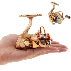 12 + 1 Ball Bearing 5.2: 1 Mini Palm Ukuran Spinning Fishing Reel Logam Coil Poket Kecil Roda-Internasional