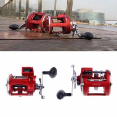 12BB Bantalan Pancing Baitcasting Tali Kumparan Roda Counter Trolling Casting Drum 30D-Intl