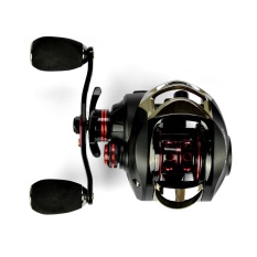 17 + 1 Ball Bearings Baitcasting Fishing Reel 7.0: 1 Gulungan Umpan Umpan Tangan Kiri Fishing Reel dengan ONE WAY Clutch Baitcasting Reel-Intl