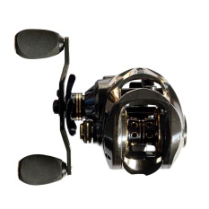 17 + 1 Ball Bearing Carbon Baitcasting Fishing Reel 7.0: 1 Gulungan Umpan Umpan Tangan Kiri Fishing Reel dengan ONE WAY Clutch Baitcasting Reel-Intl